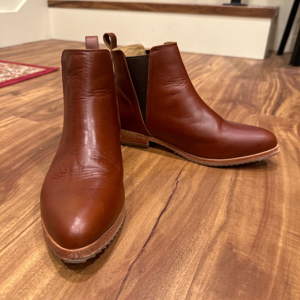 Nisolo Brown Ankle Boots